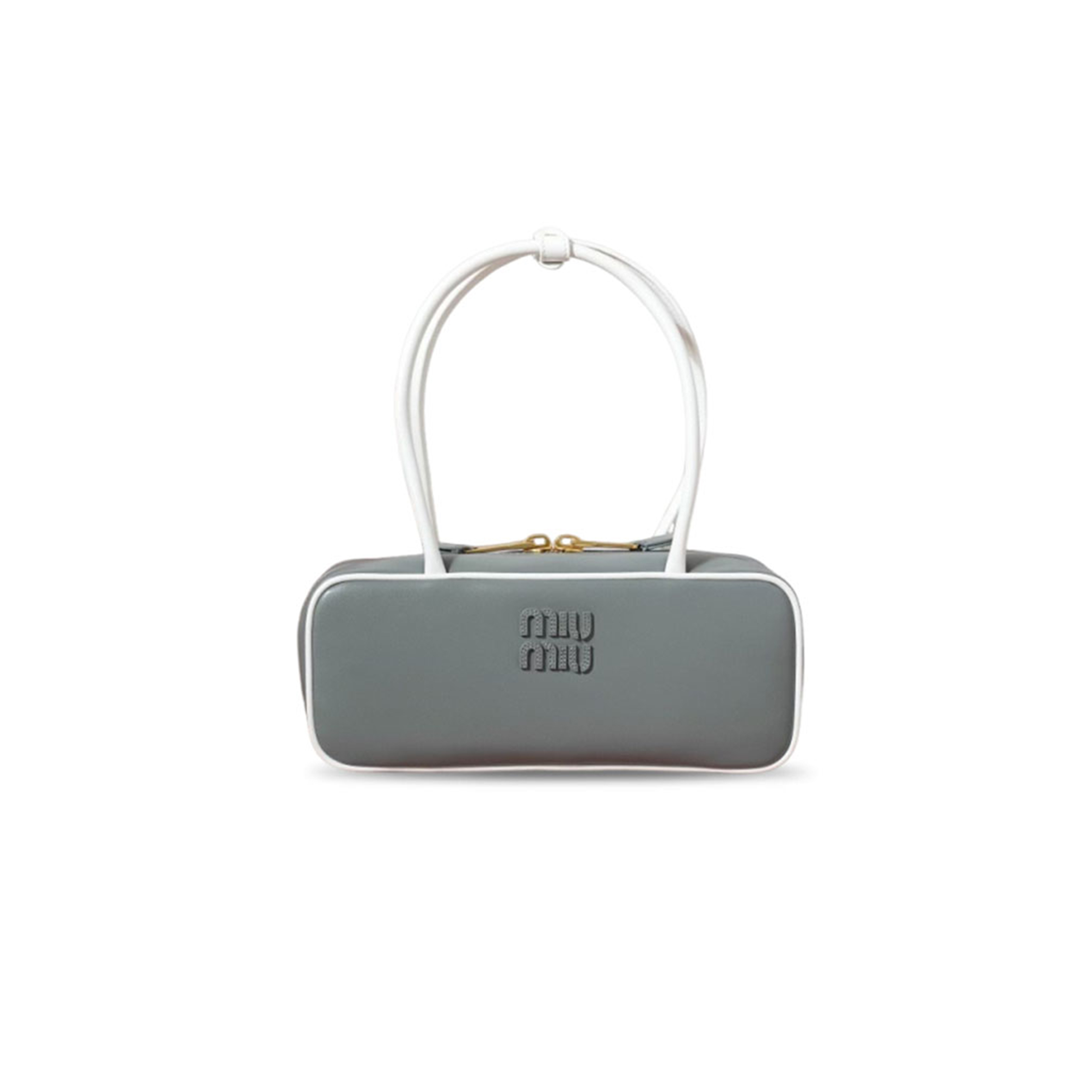 MIU MIU BEAU NAPLAK LEATHER BAG 5BB173 (28*12*8cm)